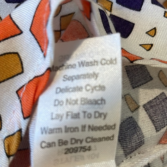 CAbi Multicolor Button Down Shirt w/ Convertible Sleeves - Picture 9 of 9